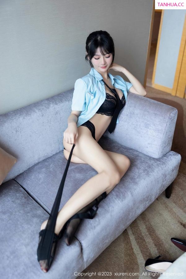   [XiuRen]高清写真图 2023.06.09 No.6892 幼幼 黑丝美腿第7张图片